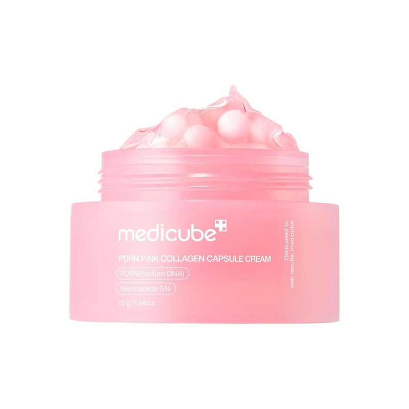 Medicube Pink Collagen Capsule Cream, PDRN, Marine Collagen, 55g