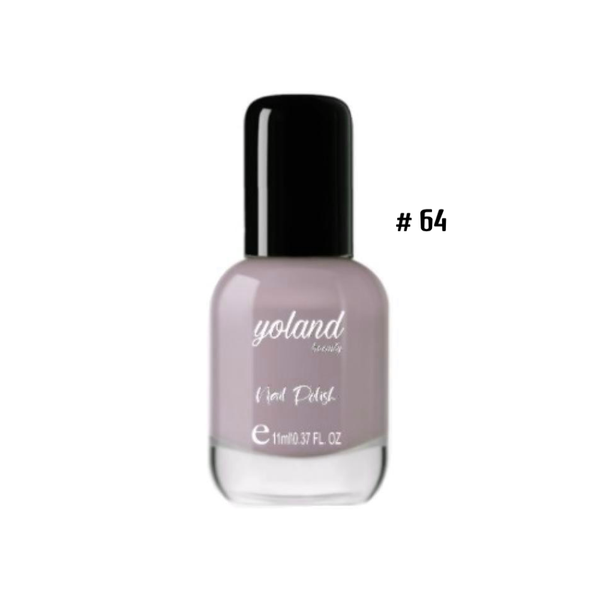 Yolande Beauty Nail Polish Quick-Drying Glossy Finish Color 64