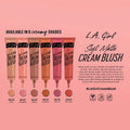La Girl Soft Matte Cream Blush GBL441 with Jojoba Seed Oil & Vitamin E