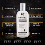 Watermans Condition Me Conditioner Hair Care for Damaged Hair with Natural Ingredients 250ml