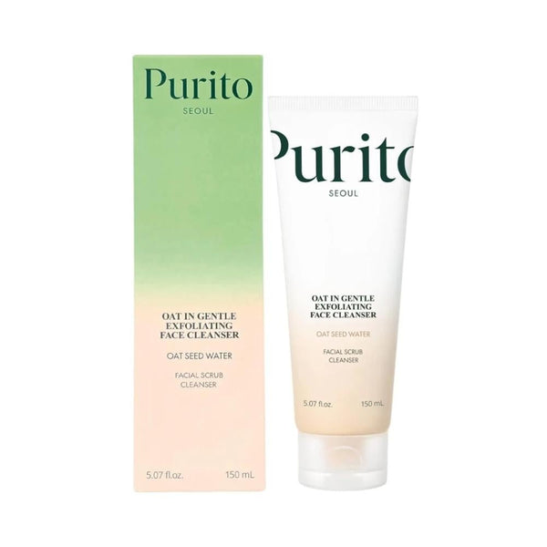 Purito Seoul Oatmeal Cleansing and Exfoliating Face Wash, 150ml