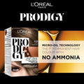 L'Oreal Paris Prodigy Permanent Hair Color, Ammonia-Free, Dark Blonde 6.0, 182ml