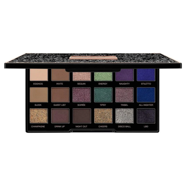 L.A. Girl Holiday Eyeshadow Palette 18-Color Shimmer Matte Metallic