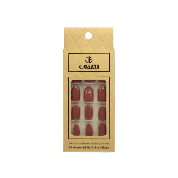 Castal B11 Self-Adhesive Artificial Nails 24 Count