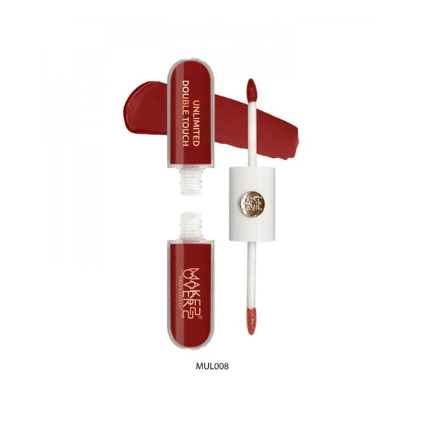 Make Over 22 Matte & Glossy Liquid Lipstick MUL008, Long-Lasting