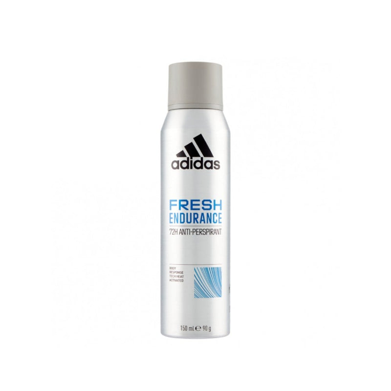 Adidas Fresh Endurance Spray Deodorant for Men, Sweat Protection, 150ml