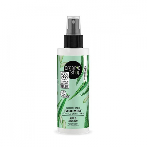 Organic Shop Avocado & Aloe Vera Soothing Facial Mist 150ml