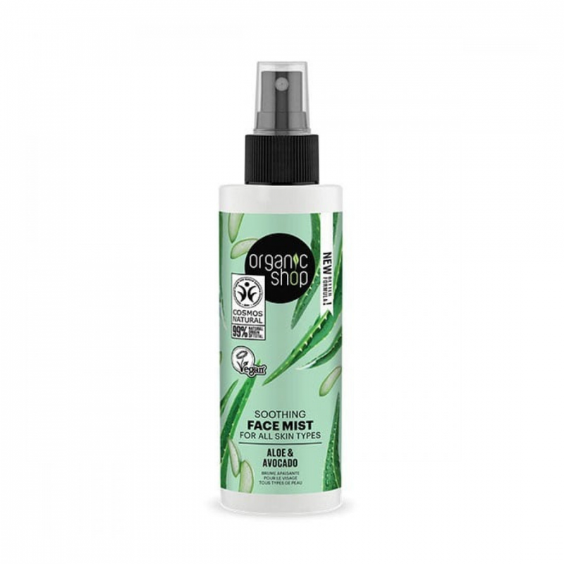Organic Shop Avocado & Aloe Vera Soothing Facial Mist 150ml