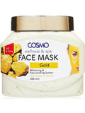 Gold Face Mask Collagen Boosting Radiance Care Cosmo 500ml
