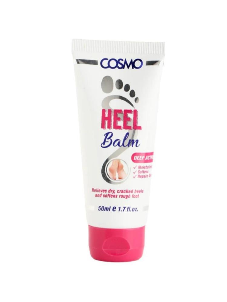Cosmo Moisturizing Heel Balm - Shea Butter, Coconut Oil, Almond Oil, For Cracked Heels, 50ml