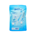 Schutt 5-in-1 Compact Toothbrush Set with Built-in Toothpaste, 12 Pieces