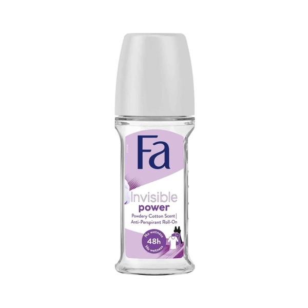 Invisible Power Roll-On Deodorant 48h Protection 50ml Fa