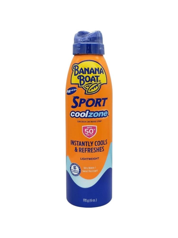 Spray Sunscreen for Face SPF50+ Cooling Sport Banana Boat 170g