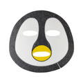 Penguin Hydrating Sheet Mask Fun Animal Design Masque Bar 1 Piece