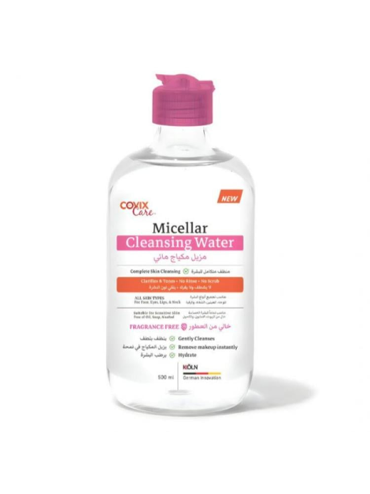 Micellar Water Makeup Remover Gentle Cleansing Covix Care 500ml