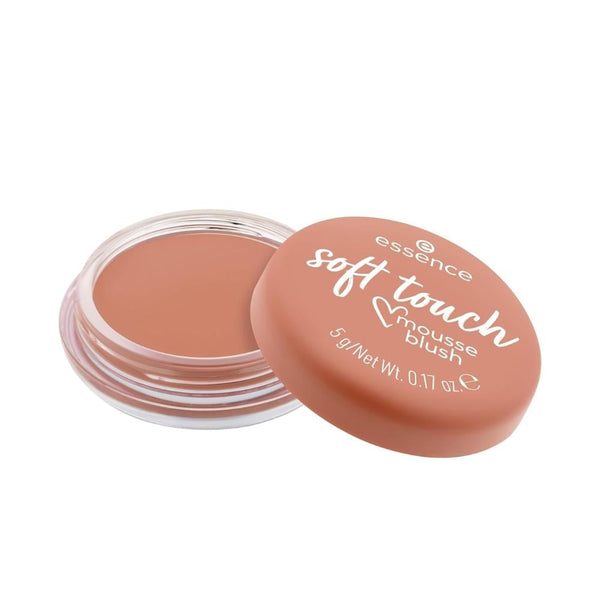 Essence Soft Touch Mousse Blush 10 Cozy Clay Buildable Cream Color