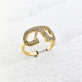 Women's Ring Modern Sophisticated Design Elegant Accessory 2589-014