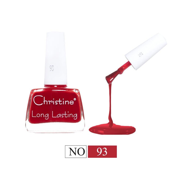 Christine Nail Polish No. 93, Quick-Drying, Glossy Finish, Long-Lasting