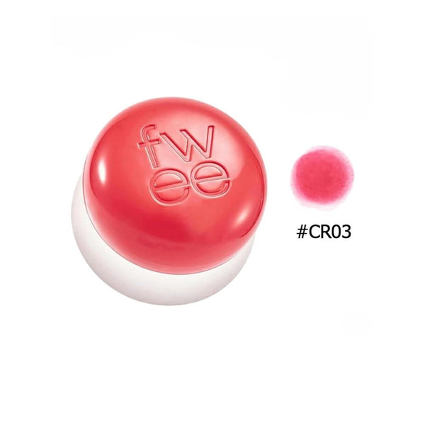 Fwee Pudding Lip & Cheek CR03 BFF, Velvet Texture, Moisturizing
