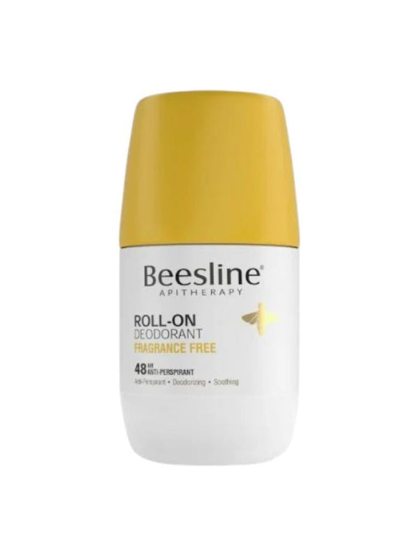 Beesline Fragrance-Free Roll-On Deodorant for Sensitive Skin - 50ml