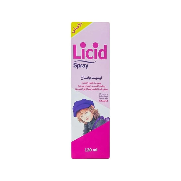 Licid Lice and Dandruff Care Spray with Comb 120 ml
