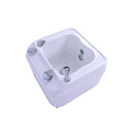 Salon System T098 Pedicure Tub with Jacuzzi & Wheels