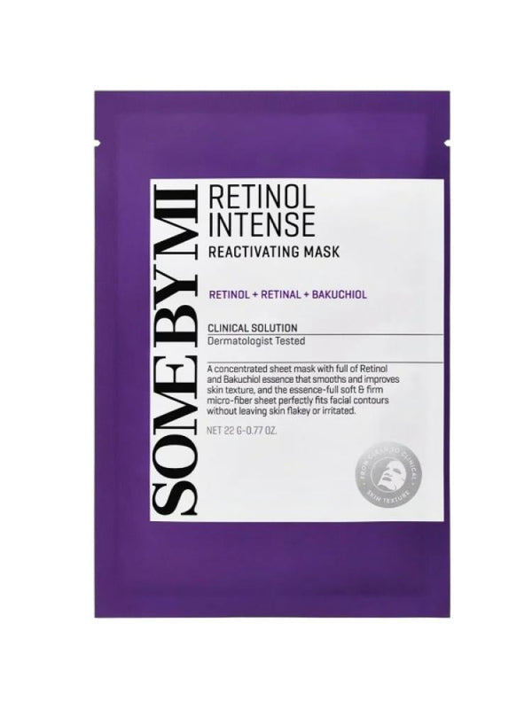 Retinol Intensive Care Sheet Mask - Some By Mi - 1 Sheet