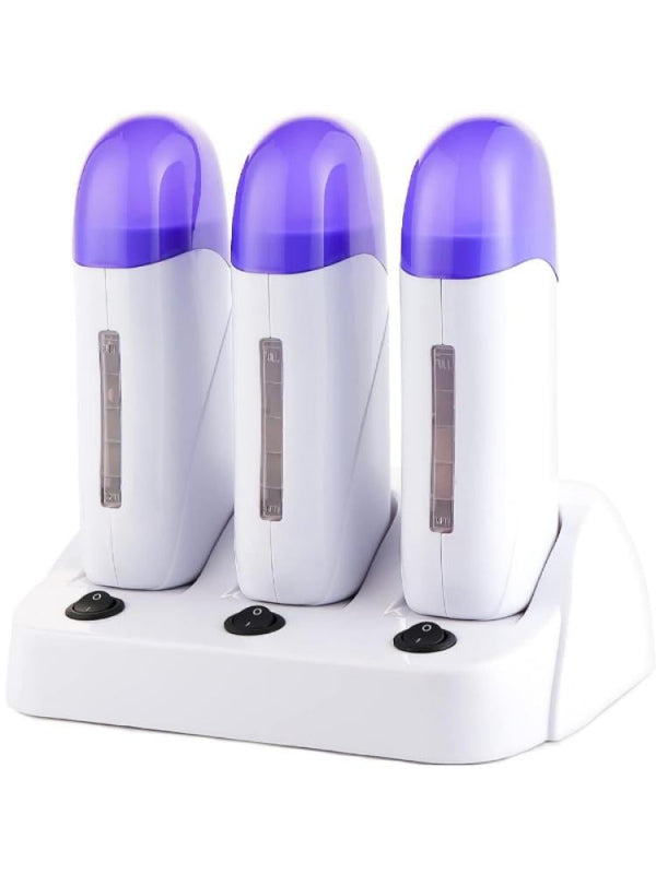 Eurshem Triple Roller Wax Heater Hair Removal Device