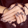 Self-Adhesive Artificial Nails Reusable B23 Castal 24 Pieces
