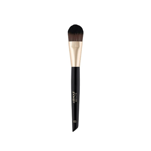Armaf Beauty Foundation Brush Flat Bristle Liquid and Cream Makeup