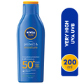Nivea Sun Cream SPF 50 Moisturising Lotion Vitamin E 200ml