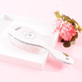 Hair Comb Detangling Rose Silver for Curly Hair Minigood