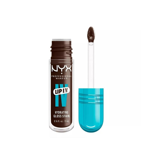 Nyx Viv Serum Moisturizing Lip Gloss 06 Espresso Sock