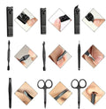 Salon System Pedicure Tools Set - Stainless Steel Manicure Kit