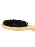 Best Hair Brush Wooden Natural Bristle Hairbrush for Breakage Prevention 1 Count