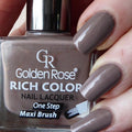 Golden Rose Rich Nail Polish 118 Dark Green Quick-Drying Chip-Resistant