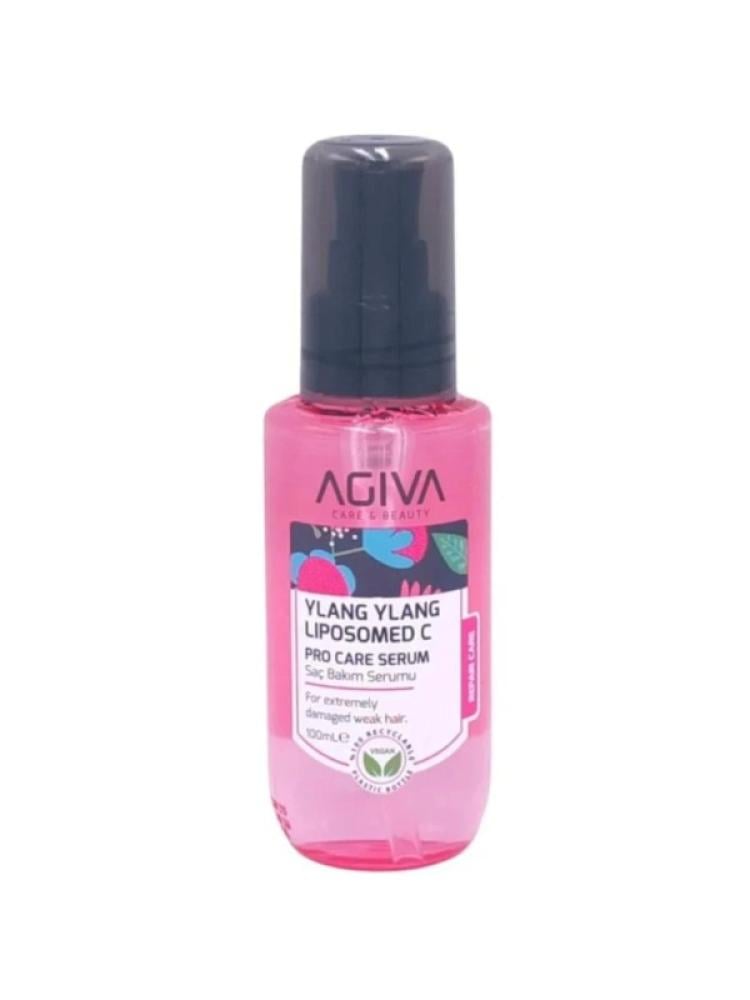 Agiva Ylang Ylang Liposomed C Hair Serum - For Damaged Hair - 100ml