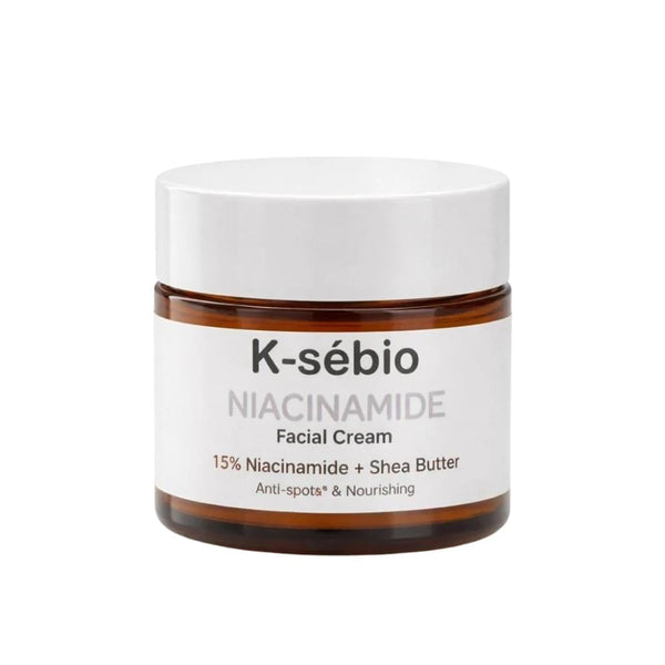 K-sebio Niacinamide 15% Cream, Shea Butter, 50ml