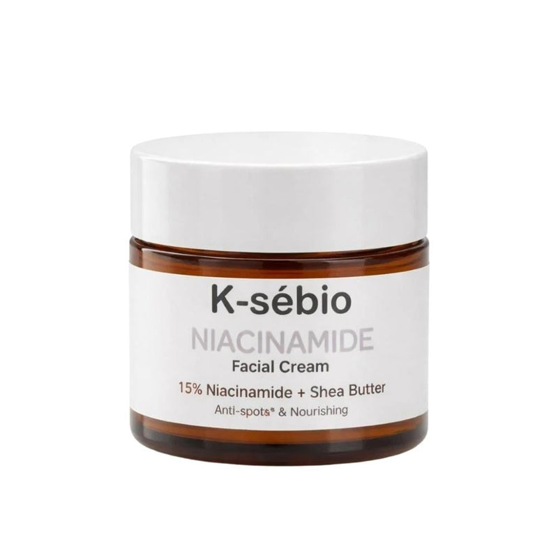 K-sebio Niacinamide 15% Cream, Shea Butter, 50ml