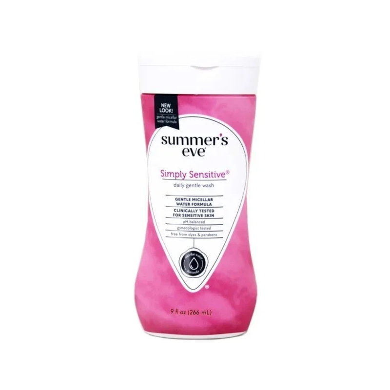 Summer's Eve Simply Sensitive Intimate Wash, pH-Balanced, 266ml