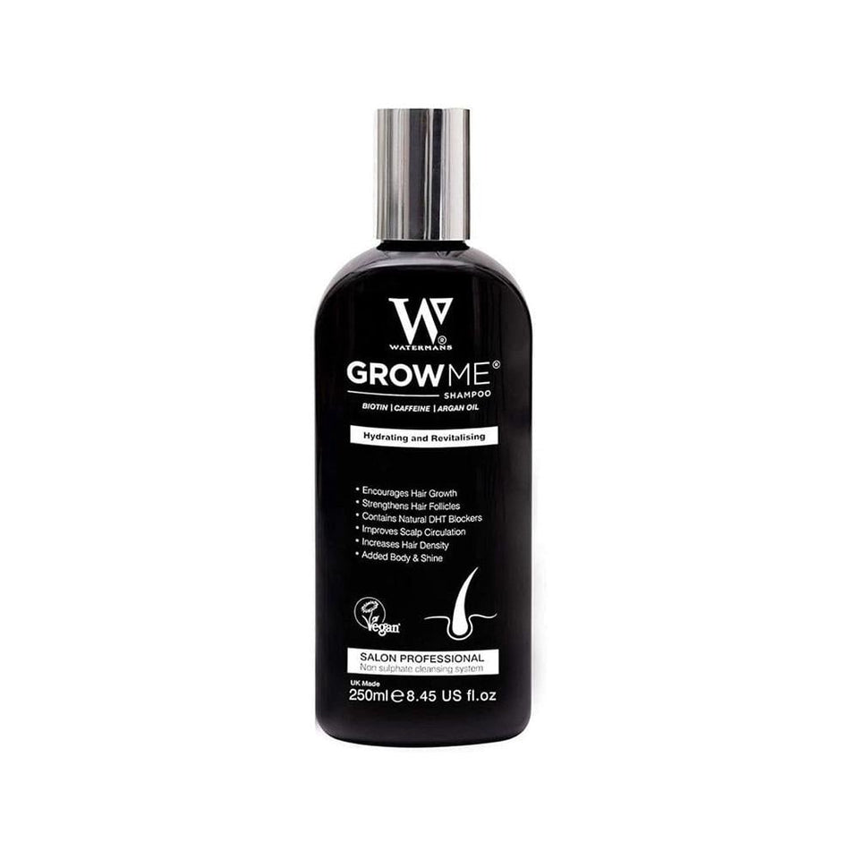 Watermans Grow Me Shampoo Hair Growth Stimulating Formula for All Hair Types 250ml