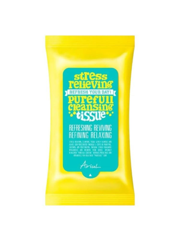 Ariul Stress Relieving Makeup Remover Cleansing Wipes - 15 Wipes | 80g