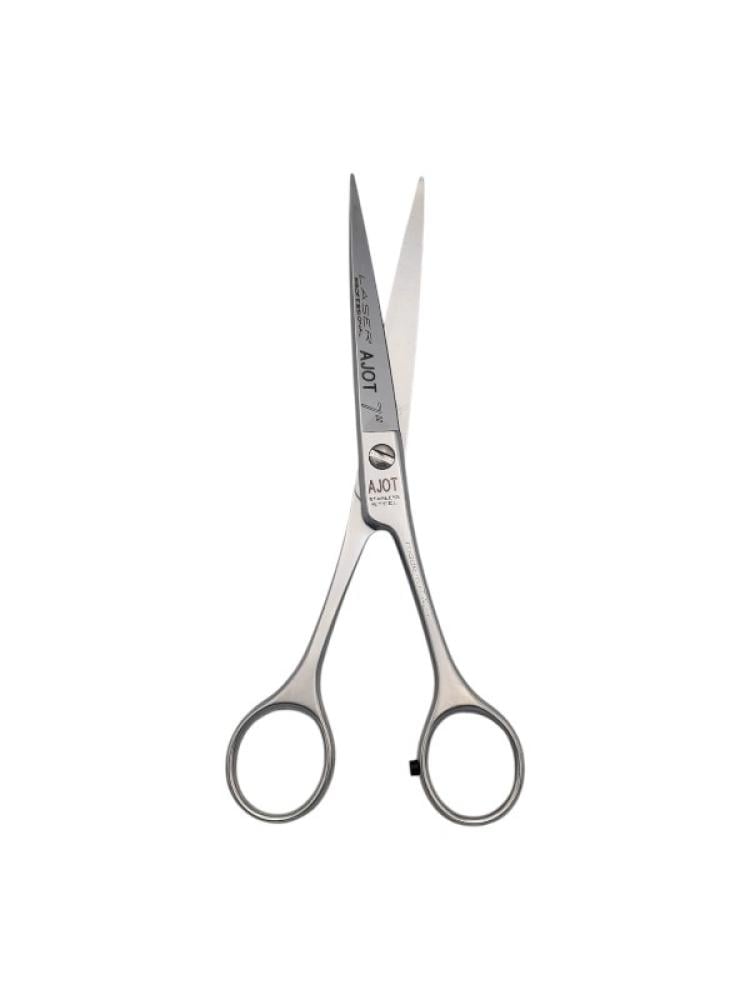 Ajot Barber Scissors Model 554-7 - Stainless Steel - Ergonomic Design