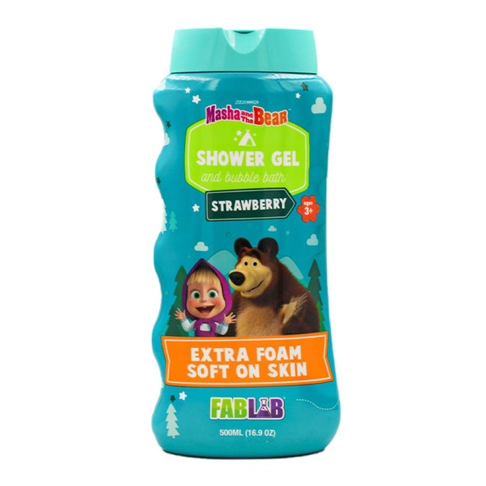 Fablab Masha & The Bear Kids Shower Gel 475ml - Gentle Cleansing