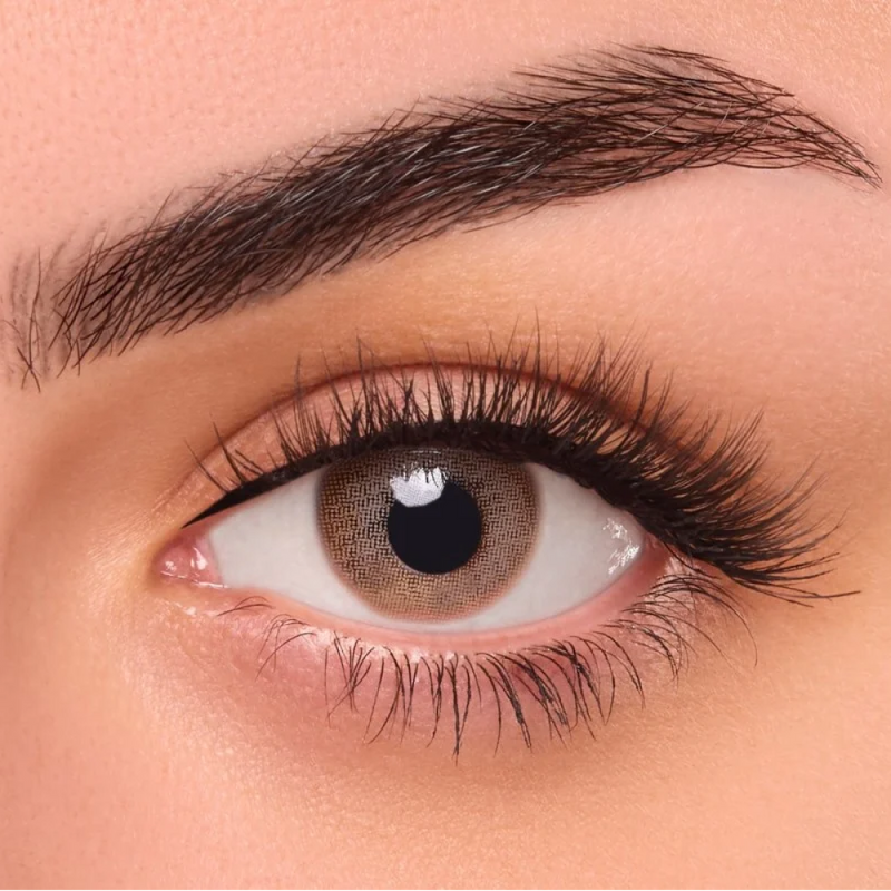 Daily Contact Lenses Mocha Coloured Disposable Eye Care FreshEyes 1 Pair