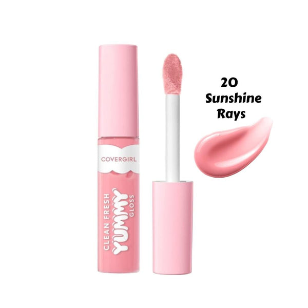 Covergirl Sunshine Rays Lip Gloss with Hyaluronic Acid & Acai, 10ml