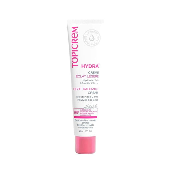 Topicrem Hydra Light Moisturizing & Brightening Cream for All Skin Types, 40ml