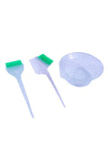 Salon System 3-Piece Hair Coloring Kit with Bowl, Brush & Comb