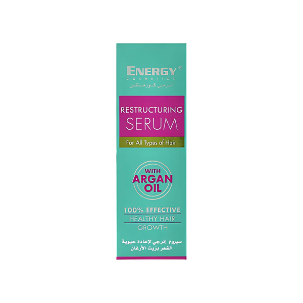 Energy Hair Serum with Argan Oil for Revitalization and Shine 60ml