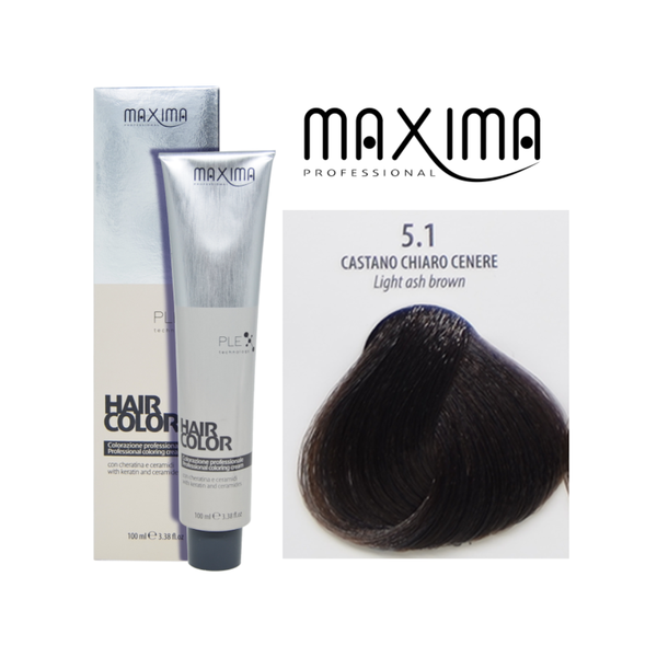 Best Ash Brown Hair Dye Permanent Gray Coverage Light Ash Maxima 100ml